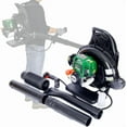 thumbnail image 5 of Historyli Backpack Leaf Blower Gas, 580CFM, Powered 4 Stroke 37.7cc, 1.5HP, Green, 5 of 7