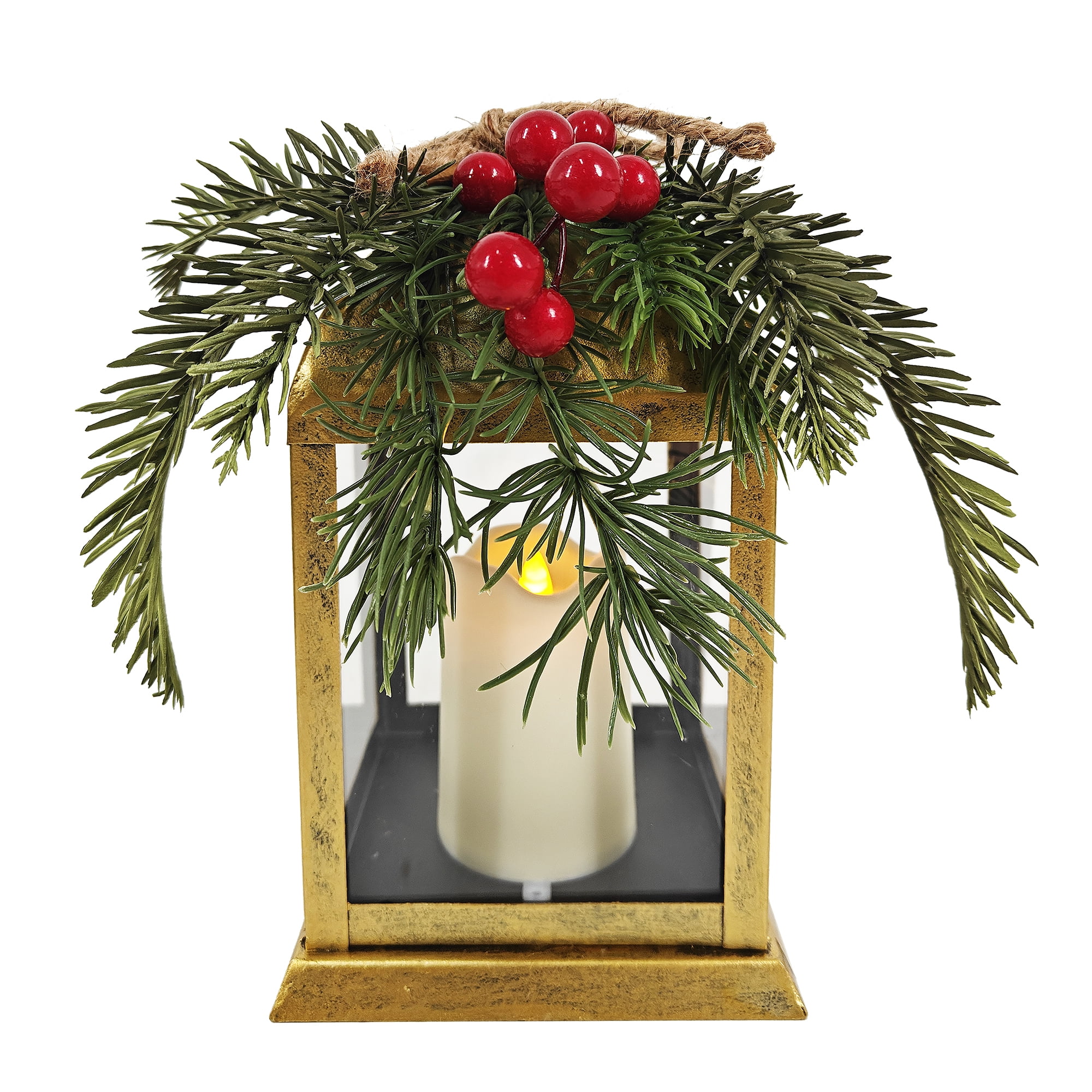 Holiday Time GT Lanterne Dorée à LED