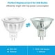 thumbnail image 5 of Bombillas LED Aovpex MR16, 5 W, 3000 K, 12 V, 6 unidades, regulables, 5 of 8