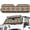 Aztec, variant on Garronmavis Hunting Forest Leaves Windshield Sun Visor Foldable Sunshade Aluminum Foil Sun Shield for 2007-2018 Jeep Wrangler JK JKU & 1997-2006 Jeep Wrangler TJ LJ