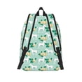 thumbnail image 2 of Lsque Horse And Flower Pattern Canvas Daypack, Durable Backpack, High-quality Versatile Backpack,Vintage Compact Backpack-Small, 2 of 6