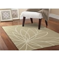 thumbnail image 5 of Garland Rug Grand Floral Tan/Ivory Indoor Area Rug, 5' x 7', 5 of 5
