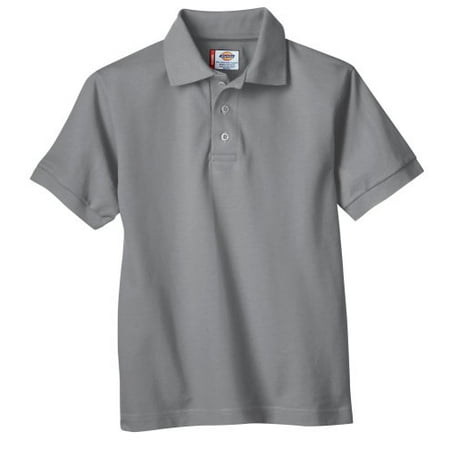 Dickies Boys' School Uniforms Short Sleeve Pique Polo Shirt