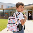 thumbnail image 3 of Uorisanigo Kids School Backpack for Girls Lightweight Pastel Axolotl Ocean Bookbag for Elementary School Casual Teen Daypack with Adjustable Shoulder for Travel, 3 of 7