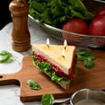 thumbnail image 2 of BLT Sandwich Realistic Food Vegetable Wax Candle, 2 of 8