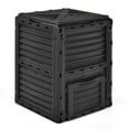 thumbnail image 1 of Gymax 80-Gallon Outdoor Composter W/ Large Openable Lid & Bottom Exit Door, 1 of 10