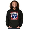 thumbnail image 5 of Tennessee TN Volunteer State Flag Hoodie Sweatshirt Women Men Brisco Brands S, 5 of 6