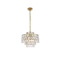 thumbnail image 1 of Elegant Lighting 1102D16BR Suspension Mila 16 Po en Laiton, 1 of 2