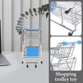thumbnail image 3 of Mini Chariot de Courses Support de Maquillage Panier de Rangement Jouet Petit Chariot de Courses, 3 of 8