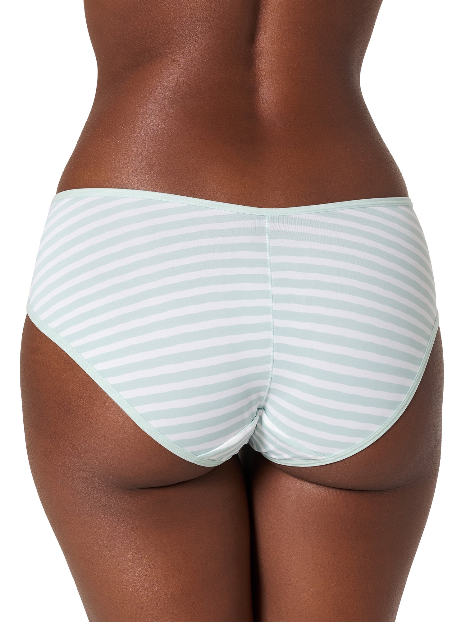 Kindly Yours Women’s So Comfy Micro Hipster Underwear, 4-Pack, Sizes XS-XXXL