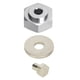 thumbnail image 3 of Adaptador hexagonal de rueda de aleación de aluminio de 12mm a 17mm, 4 Uds., para coche teledirigido 1/10 (plateado), 3 of 8
