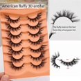 thumbnail image 4 of 3DMAO-01 7 pairs Eyelashes Invisible Band Fairy Lashes Extension, 4 of 5