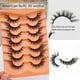 thumbnail image 4 of 3DMAO-09 7 pairs Mink Eyelashes Invisible Band Fairy Lashes Extension, 4 of 5