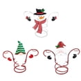 thumbnail image 4 of Cateissary Encimera de vacaciones, soporte para copas de vino tinto, soporte de exhibición, botellas, tazas, decoración de Navidad, de Kits de decoración para fiestas Sombrero verde, 4 of 6