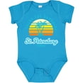 thumbnail image 3 of Inktastic Summer Enjoy the Sunshine St. Petersburg Florida in Blue Boys or Girls Baby Bodysuit, 3 of 5