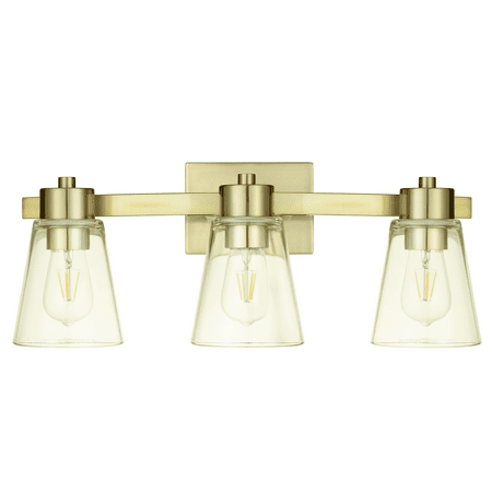 

Prominence Home Fairendale Three Light Vanity in Soft Gold