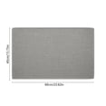 thumbnail image 3 of Linen Bathroom Floor Mat 40 x 60 cm, Extra Thick Absorbent Entry Rug with Anti-Slip Rubber Backing for Kitchen Sink and Shower, 3 of 6
