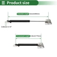 thumbnail image 6 of Unique Bargains 2 Set 18Ib/80N/8kg 12" Lift Support Struts Black for Kitchen Cabinet Door, 6 of 8