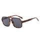 thumbnail image 1 of Gafas de sol retro para mujer y hombre Gafas de sol clásicas cuadradas de los años 70, 1 of 3