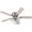 Brushed Nickel, variant on Portage Bay Renton Ceiling Fan with 3 Speeds & LED Light Bulbs, 42", Brushed Nickel - Quiet Indoor Air Cooling with 5 Reversible Blades & Pull-Chains, for Low Ceilings & Rooms Up to 350 Sq Ft