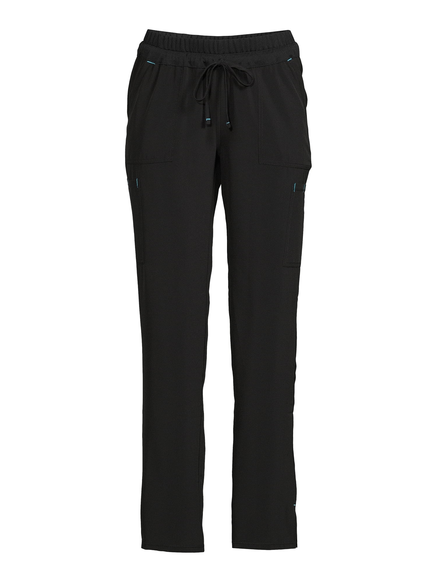 Black scrub hotsell pants walmart