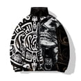 thumbnail image 5 of Abrigos de invierno para hombre, cómodos y cálidos, con algodón añadido y gruesos, nuevos en parkas, chaquetas para hombre, ropa para hombre, abrigo para hombre, parka, 5 of 5