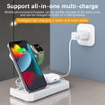 thumbnail image 5 of Wireless Charger 4 in 1, 15W Fast Charging Station for Apple Series，Most wireless charging devices, 5 of 5