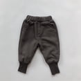 thumbnail image 5 of FYDUU Toddler Boys Sweatpants Elastic Waist Casual Joggers Fall Winter Pants Solid Color Comfort Fit Trousers Back To School Clothes Vacation Pants 12-24 Months, 5 of 9