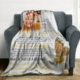 thumbnail image 4 of Custom Memorial Blanket for Loss of Loved One - A Letter from Heanven Sympathy Blanket Loss of Dad Mom Husband Wife Friend in Loving Memory Blanket Personalized A Blankets, 4 of 5