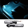 thumbnail image 4 of 2PCS Car Light LED Interior Atmosphere Light Decoration Lamp Ambient Foot Light for 10Th 2018-2020 Blue, 4 of 7