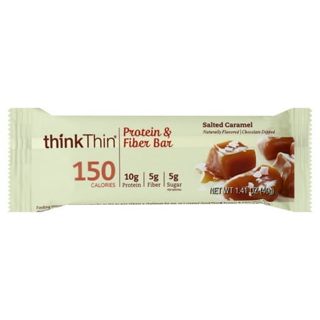 ThinkThin ThinkThin  Protein & Fiber Bar, 1.41 oz