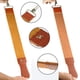 thumbnail image 3 of Maquinilla de Afeitar Recta Grandslam Acero con Estropajo de Cuero y Cepillo de Tejón para Hombre, 3 of 7