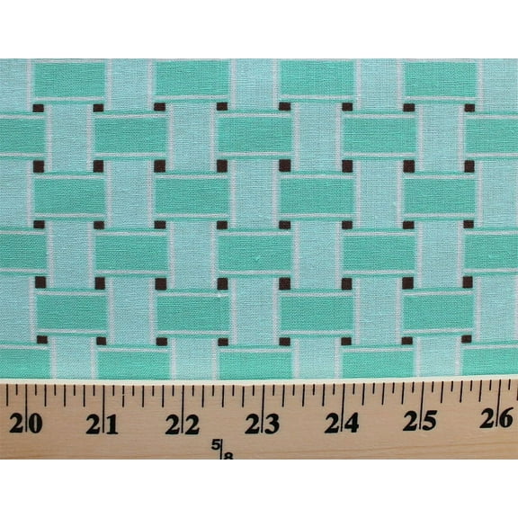 Linen Cotton Blend Folly Weave Tidepool Fabric by the Yard (40862-zx2018-12038)