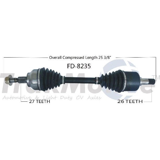 OE Replacement for 20122017 Ford Focus Front Left CV Axle Shaft