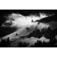 thumbnail image 3 of Bogdan, Marchevca 14x11 Black Modern Framed Museum Art Print Titled - Morning Fog, 3 of 5