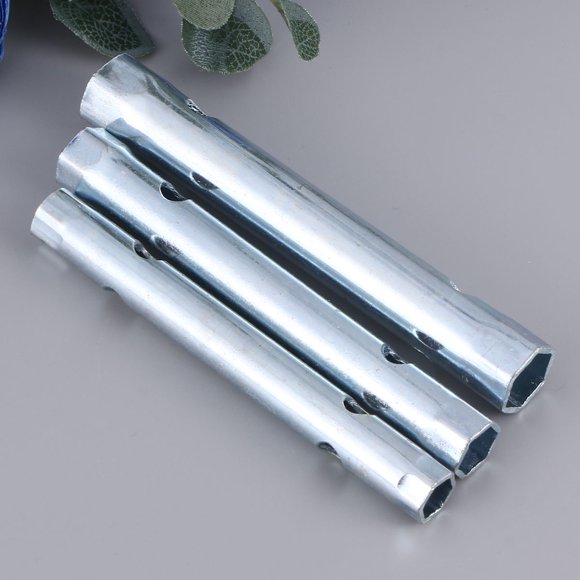 HINTRMENT 3Pcs Silver Faucet Wrench for Lock Nut Wrench 12 13mm Length 11in