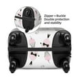 thumbnail image 2 of Disketp Cute Poodle Dog Elastic Travel Luggage Cover Travel Suitcase Protective Cover For Trunk Case Apply To 18''-32'' Suitcase Cover-X-Large, 2 of 7