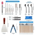 thumbnail image 2 of 35 Pieces 3D Printer Accessories Kit, 7 Size Cleaning Needles, Tweezers, Nippers, Scraper, Clean Knives for Removing, Cleaning, Finishing 3D Printing, 2 of 5