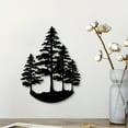 thumbnail image 4 of XIBUFE 2026 New Pine Tree Wall Decor,Pine Tree Metal Wall Art Wall Sticker,Metal Tree Wall Decor,Nature Sign,Unique Home Decor Gift,Nature Forest Decor,Farmhouse Decor, 4 of 7