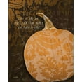 thumbnail image 2 of Stimson, Diane 15x18 Black Ornate Wood Framed with Double Matting Museum Art Print Titled - Pumpkin Damask, 2 of 4