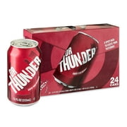 Great Value Dr Thunder Soda Pop, 12 fl oz, 24 Pack Cans