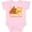 AD-Pink, variant on My First Thanksgiving with Turkey and Leaves Boys or Girls Baby Bodysuit