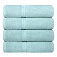 thumbnail image 3 of Beauty Threadz - Bath Towels Set, Ice Blue - Luxurious 100% Ring Spun Cotton - Quick Dry, Highly Absorbent, Soft Feel Towels, Perfect for Daily Use (4-Pack 27" x 54"), 3 of 7