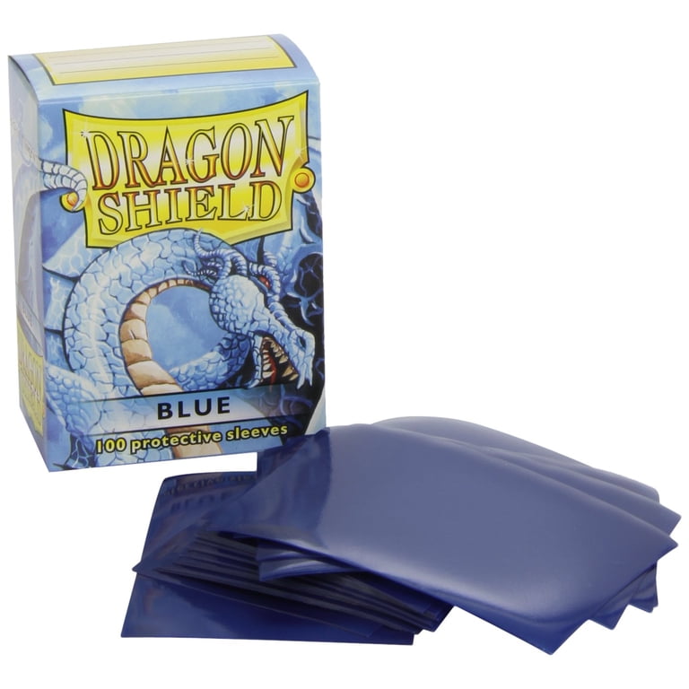 Dragon Shield, Standard size TCG card sleeves, 100ct. Classic Sleeves - Blue