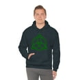 thumbnail image 6 of Celtic Knot - Green - Unisex Heavy Blend™ Hooded Sweatshirt, 6 of 9
