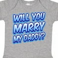 thumbnail image 4 of Inktastic Will You Marry My Daddy (blue) Boys or Girls Baby Bodysuit, 4 of 5