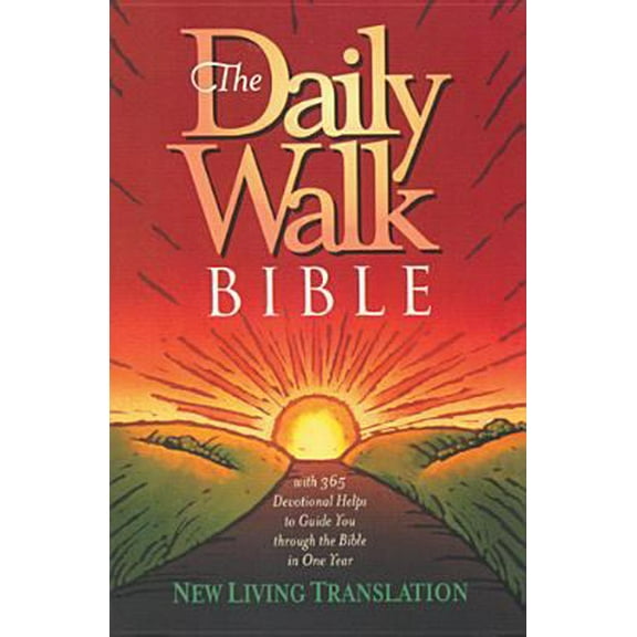 Pre-Owned The Daily Walk Bible (New Living Translation) (Paperback) 0842332588 9780842332583