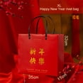 thumbnail image 4 of 1 bolsa de regalo con forma de bendición para el Festival de primavera, bolsa de regalo roja, bolsa de papel de mano, bolsa multifunción para galletas y dulces, caja de regalo para el Festival de prim, 4 of 5