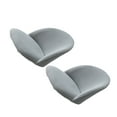 thumbnail image 2 of Bearachild Fundas para sillón de amplia aplicación, 2 piezas, diferentes estilos de muebles, funda para silla de comedor de ajuste Universal Decoración del hogar Gris plateado, 2 of 6