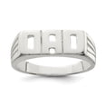 thumbnail image 1 of 925 Sterling Silver Solid Dad Ring, 1 of 2